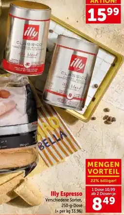 Interspar Illy espresso Angebot