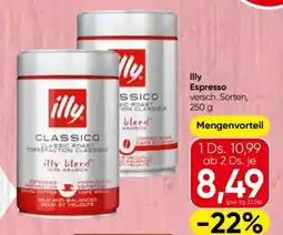 Eurospar Illy espresso Angebot