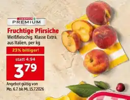 Interspar Fruchtige pfirsiche Angebot