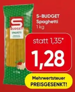 Eurospar S-budget spaghetti Angebot