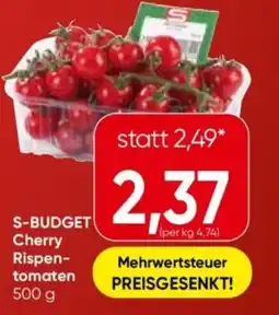 Eurospar S budget cherry rispen tomaten Angebot