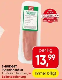 Eurospar S-budget puteninnenfilet Angebot