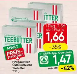 Eurospar Pinzgau milch österreichische teebutter Angebot