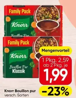 Eurospar Knorr Bouillon pur Angebot