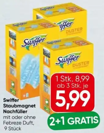Eurospar Swiffer Staubmagnet Nachfüller Angebot