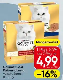 Eurospar Gourmet Gold Katzennahrung Angebot