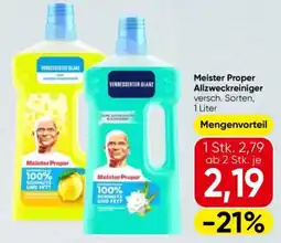 Eurospar Meister Proper Allzweckreiniger Angebot
