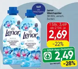 Eurospar Lenor Weichspüler Angebot