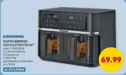 PENNY Doppelkammer heissluftfritteuse Angebot