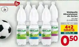Billa Waldquelle mineralwasser Angebot