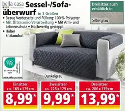 Norma bella casa Sessel Sofa überwurf in 3 Größen Angebot