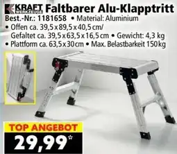 Norma Kraft faltbarer alu-klapptritt Angebot
