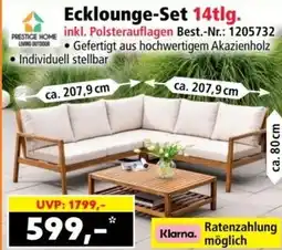 Norma Ecklounge Set Angebot
