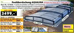 Norma Poolüberdachung aqualina Angebot
