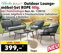 Norma Outdoor lounge- möbel-set rope Angebot