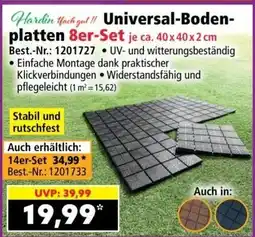 Norma Universal Boden platten Angebot
