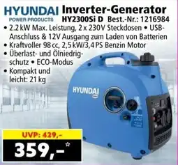 Norma Inverter-Generator Angebot