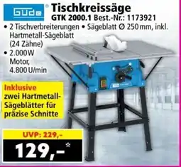 Norma Tischkreissäge Angebot