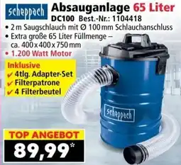 Norma Absauganlage Angebot