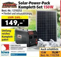 Norma Solar-power-pack komplett-set 150w Angebot