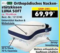 Norma Orthopädisches nacken stützkissen luna soft Angebot