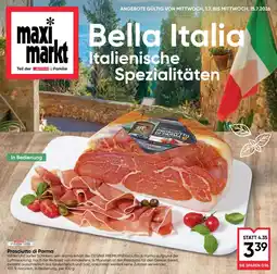 Maximarkt Prosciutto di parma Angebot