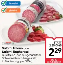 Maximarkt Salami milano oder salami ungherese Angebot