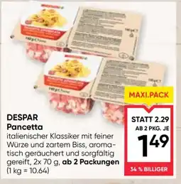 Maximarkt Despar pancetta Angebot