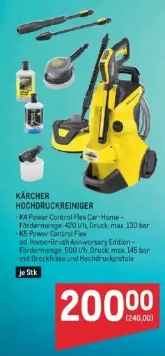 Metro Kärcher hochdruckreiniger Angebot