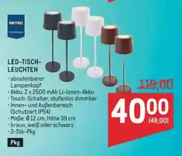 Metro Led-tisch- leuchten Angebot