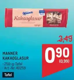 Metro Manner kakaoglasur Angebot