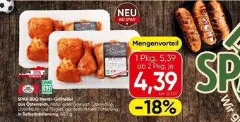Eurospar Spar bbq hendl-grillteller Angebot
