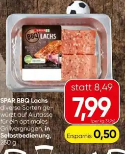 Eurospar Spar bbq lachs Angebot