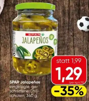 Eurospar Spar jalapeños Angebot