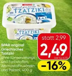 Eurospar Spar original griechisches tzatziki Angebot