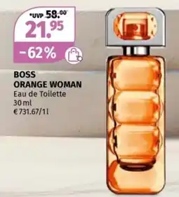Müller Boss orange woman eau de toilette Angebot