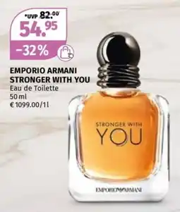 Müller Emporio armani stronger with you Angebot