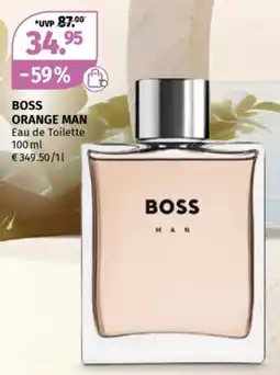 Müller Boss orange man Angebot
