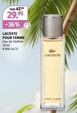Müller Lacoste pour femme Angebot