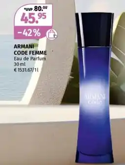 Müller ARMANI CODE FEMME Angebot