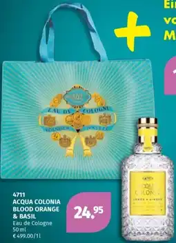 Müller Acqua colonia blood orange & basil Angebot