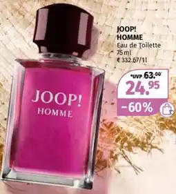 Müller Joop homme Angebot