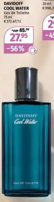 Müller Davidoff cool water Angebot