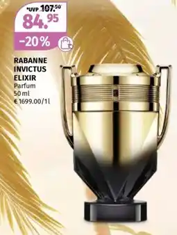 Müller Rabanne invictus elixir Angebot