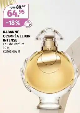 Müller Rabanne olympéa elixir intense Angebot