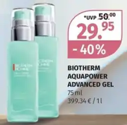 Müller Biotherm aquapower advanced gel Angebot