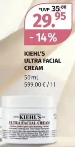 Müller Kiehl's ultra facial cream Angebot