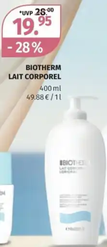 Müller Biotherm lait corporel Angebot