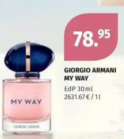 Müller Giorgio armani my way Angebot