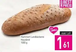 Sutterlüty Hammerl Landbäckerei Hausbrot Angebot